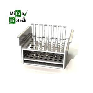 Portoir pour tubes à essai pour bain marie MEMMERT - 56 tubes