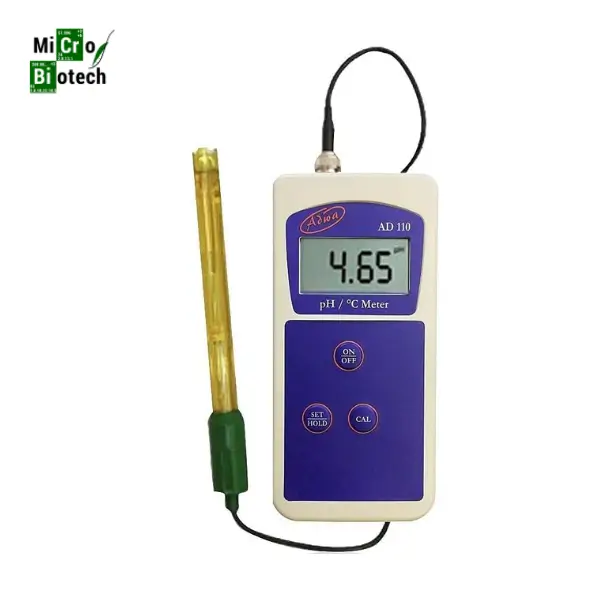 pH mètre thermomètre portable ADWA
