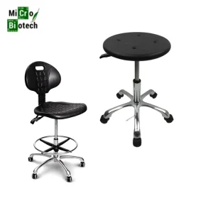 Tabouret de laboratoire antistatique