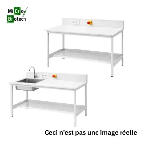 Paillasse de laboratoire