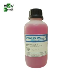 Solution tampon PH 4.00 1000 ml VWR