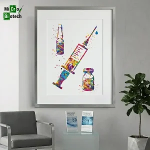 Tableaux décoratifs pour laboratoire - injection