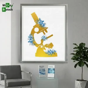 Tableaux décoratifs pour laboratoire - microscope