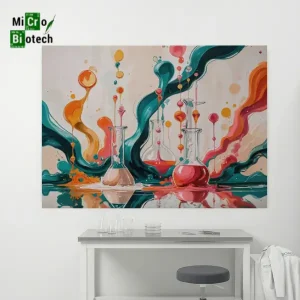 Tableaux décoratifs pour laboratoire - verrerie AE266